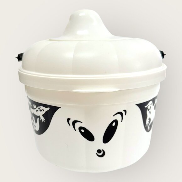 Vintage 1993 McDonalds Happy Meal Ghost Boo Bucket Ghost Cookie Cutter Complete - Picture 1 of 7